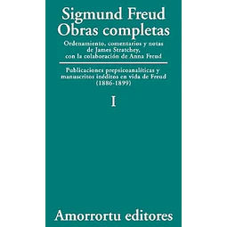 Sigmund Freud Obras completas Vol I Traducción José Echeverría