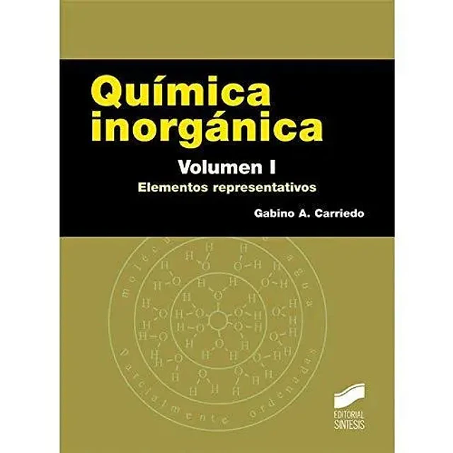 Química inorgánica Volumen I