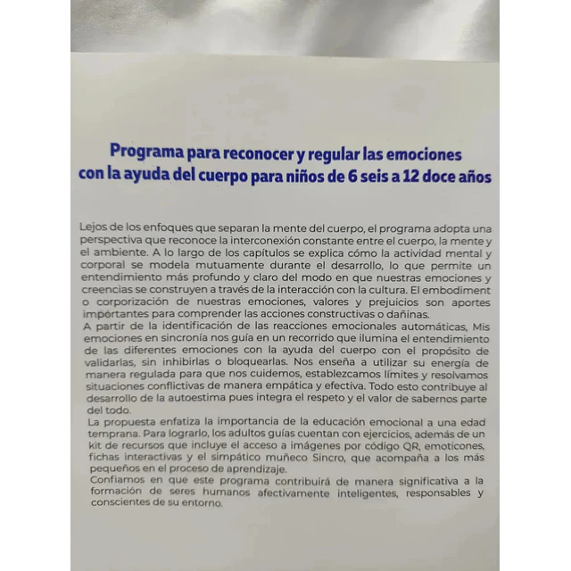 Mis Emociones en Sincronía - Técnicas de Activación Emocional