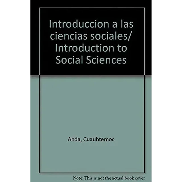 Introduccion a las Ciencias Sociales