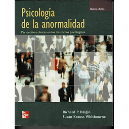 Psicología de la Anormalidad