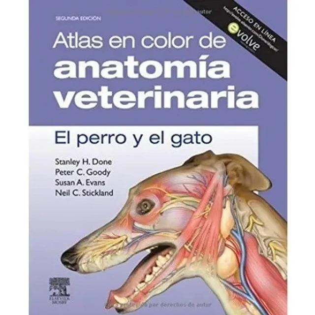 Atlas en color de Anatomía Veterinaria El perro y el gato