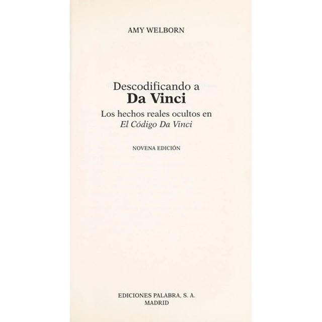 Descodificando a Da Vinci