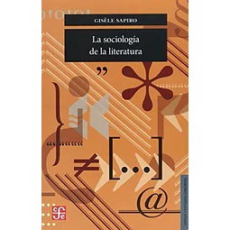 La Sociología de la Literatura