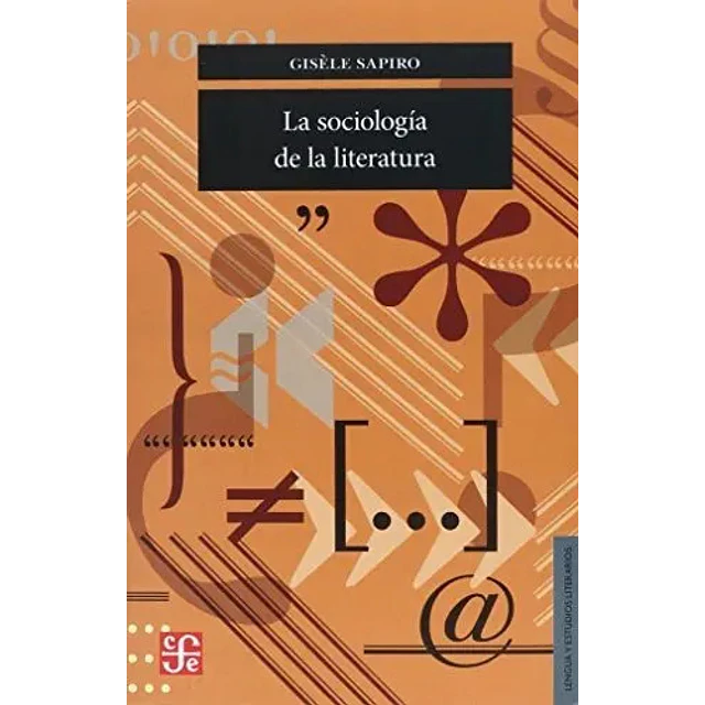 La Sociología de la Literatura