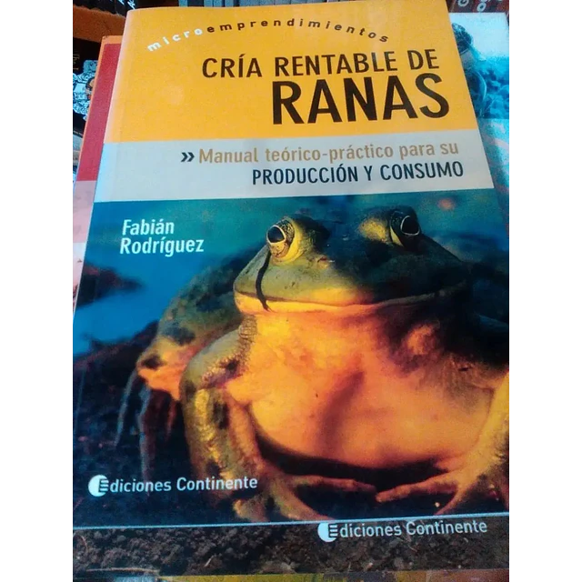 Cria rentable de ranas