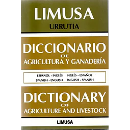 Diccionario de Agricultura y Ganadería Español Inglés Inglés Español