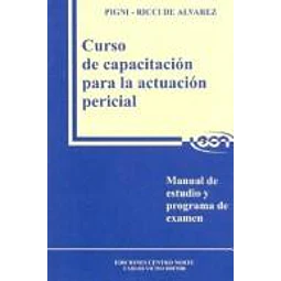 Curso de capacitacion para la actuacion pericial