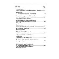 La Educacion en la Argentina : trabajos actuales de investigacion