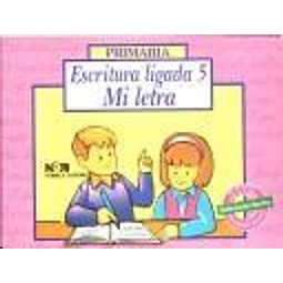 Escritura ligada 5 mi letra