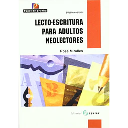Lecto-escritura para adultos neolectores