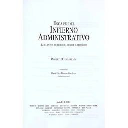 Escape del infierno administrativo