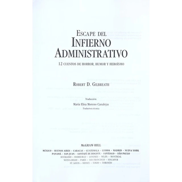 Escape del infierno administrativo