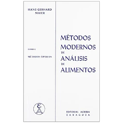 Métodos modernos de análisis de alimentos Tomo I
