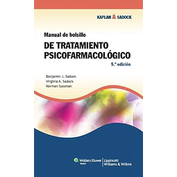 Manual de Bolsillo de Tratamiento Psicofarmacológico Kaplan & Sadock