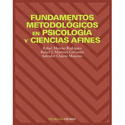 Fundamentos metodológicos en psicología y ciencias afines