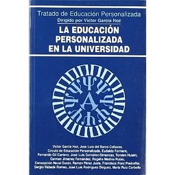 La Educación Personalizada en la Universidad