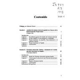 Quince años de experiencia : el sistema electoral español