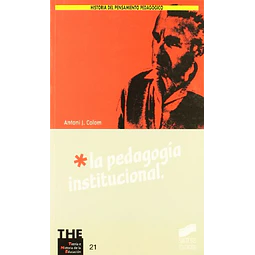 La pedagogia institucional