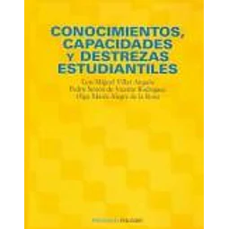 Conocimientos, capacidades y destrezas estudiantiles