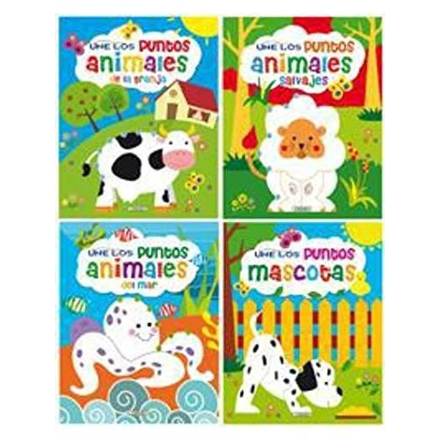 Une los puntos animales del mar