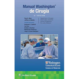 Manual Washington de cirugía