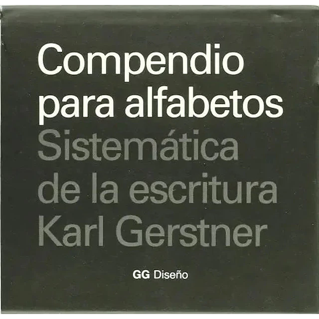 Compendio para alfabetos. Sistemática de la escritura