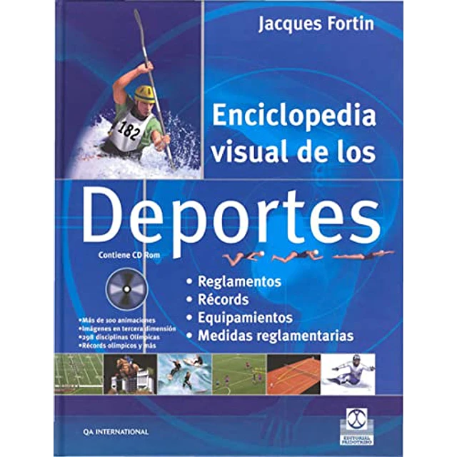 Enciclopedia visual de los deportes con CD