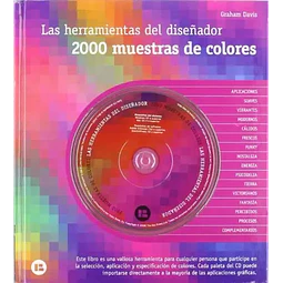 Las herramientas del diseñador 2000 muestras de colores CD