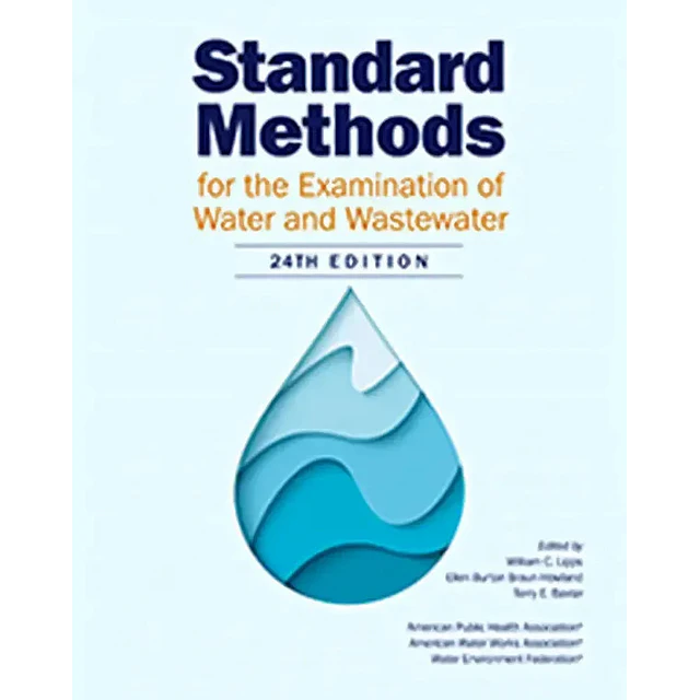 Standard methods for the examination of water and wastewater