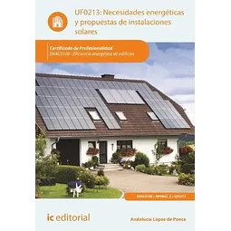 Necesidades energeticas y propuestas de instalaciones solares