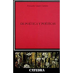 De poetica y poeticas
