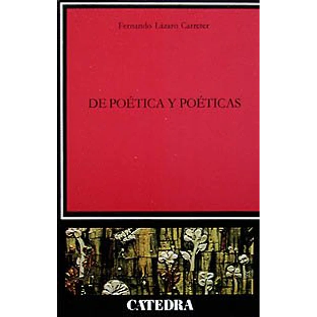 De poetica y poeticas