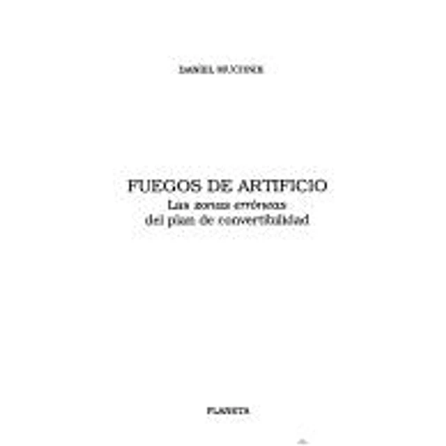 Fuegos de artificio