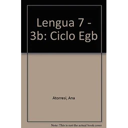 Lengua 7 Tercer Ciclo EGB