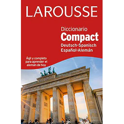 Larousse Diccionario Compact Deutsch Spanisch Español Alemán