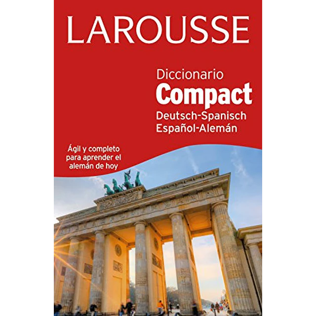 Larousse Diccionario Compact Deutsch Spanisch Español Alemán