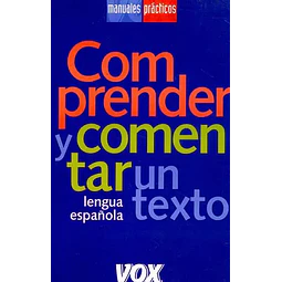Comprender y comentar un texto