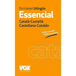 Diccionario bilingüe Essencial Catalá-Castellá Castellano - Catalán