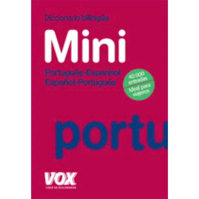 Diccionario Bilingüe Mini Português Espanhol Español Portugués