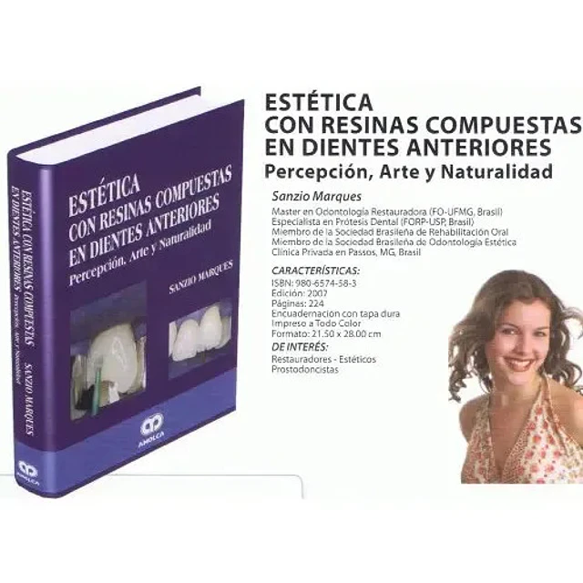 Estética con Resinas Compuestas en Dientes Anteriores