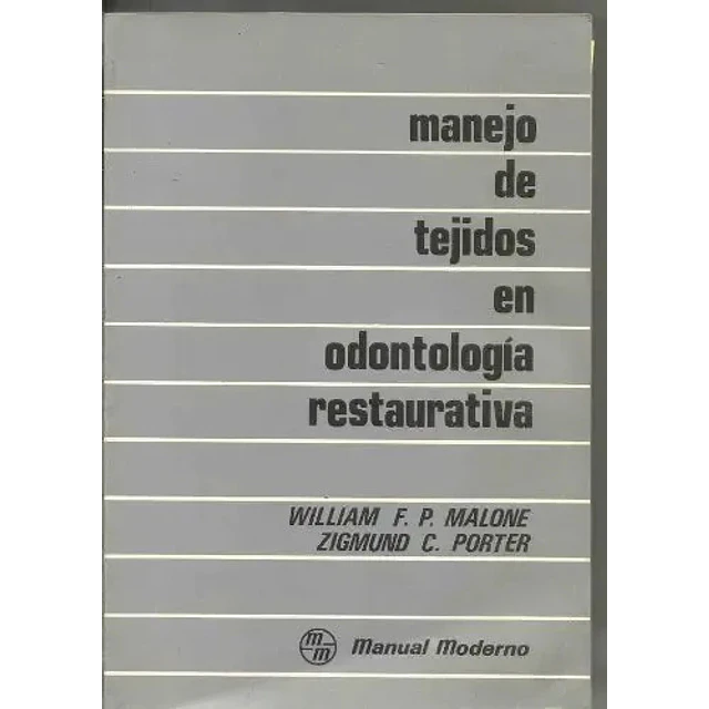 Manejo de tejido en odontologia restaurativa