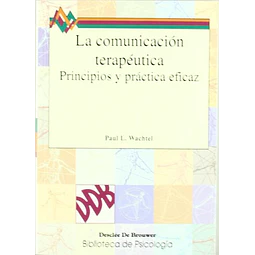 La comunicación terapéutica