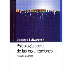 Psicología social de las organizaciones