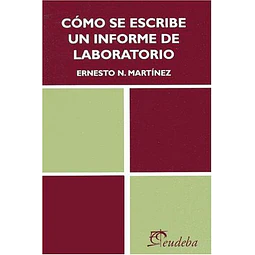 Como se escribe un informe de laboratorio