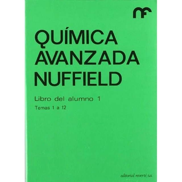 Quimica Avanzada Nuffield