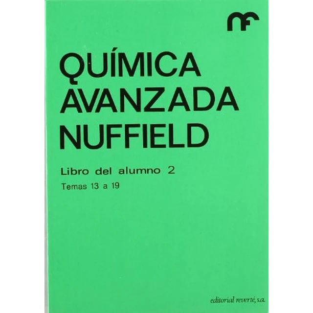 Quimica Avanzada Nuffield