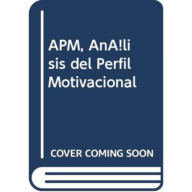 APM Análisis del perfil motivacional - Juego Completo.