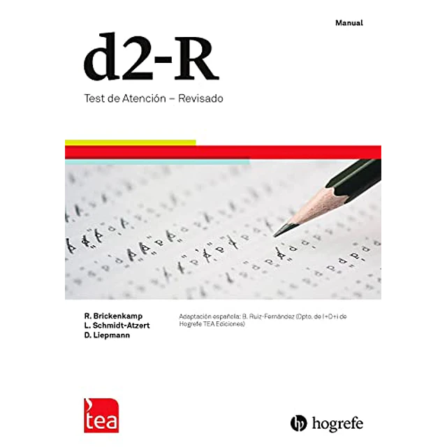 d2-R. Test de Atención - Revisado