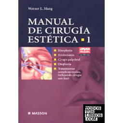 Manual de Cirugía Estética 1DVD Video Vol I